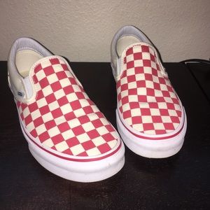 Checkered Vans